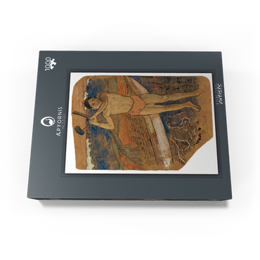 Man with an Ax (ca. 1891-1893) by Paul Gauguin 1000 Jigsaw Puzzle box view1