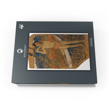 Man with an Ax ca. 1891-1893 by Paul Gauguin 100 Jigsaw Puzzle box view1