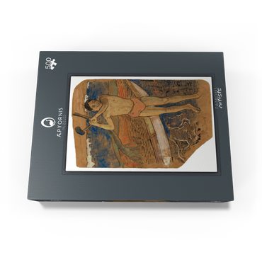 Man with an Ax ca. 1891-1893 by Paul Gauguin 500 Jigsaw Puzzle box view1