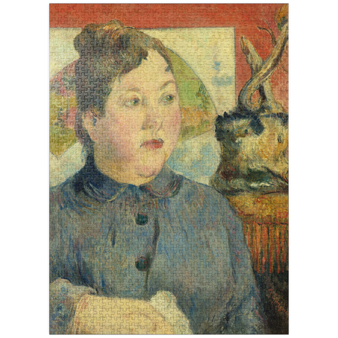 puzzleplate Madame Alexandre Kohler (ca. 1887-1888) by Paul Gauguin 1000 Jigsaw Puzzle