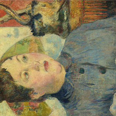 Madame Alexandre Kohler (ca. 1887-1888) by Paul Gauguin 1000 Jigsaw Puzzle 3D Modell