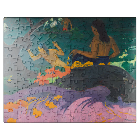 puzzleplate By the Sea (Fatata te Miti) 1892 by Paul Gauguin 100 Jigsaw Puzzle