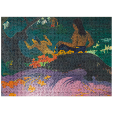 puzzleplate By the Sea (Fatata te Miti) 1892 by Paul Gauguin 500 Jigsaw Puzzle