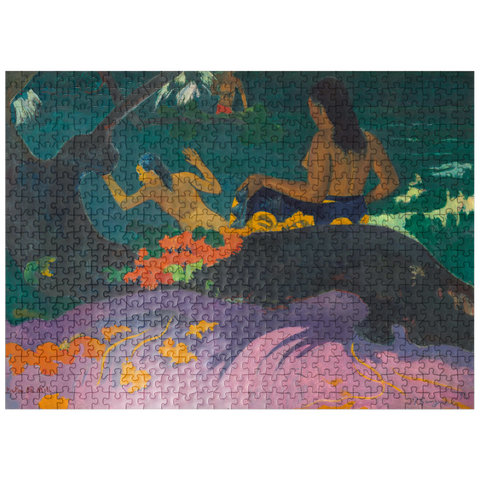 puzzleplate By the Sea (Fatata te Miti) 1892 by Paul Gauguin 500 Jigsaw Puzzle