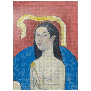puzzleplate Portrait of the Artist's Mother (Eve) (ca. 1889-1890) by Paul Gauguin 1000 Jigsaw Puzzle