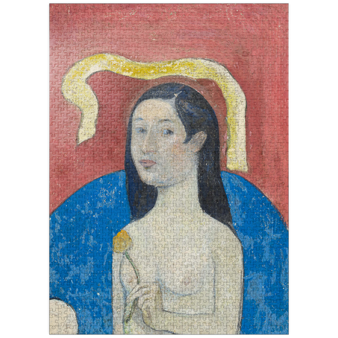 puzzleplate Portrait of the Artist's Mother (Eve) (ca. 1889-1890) by Paul Gauguin 1000 Jigsaw Puzzle