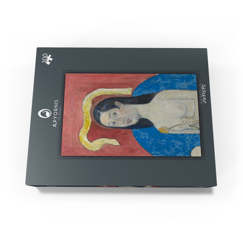 Portrait of the Artists Mother Eve ca. 1889-1890 by Paul Gauguin 100 Jigsaw Puzzle box view1