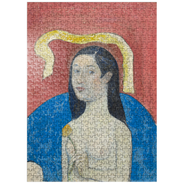 puzzleplate Portrait of the Artists Mother Eve ca. 1889-1890 by Paul Gauguin 500 Jigsaw Puzzle