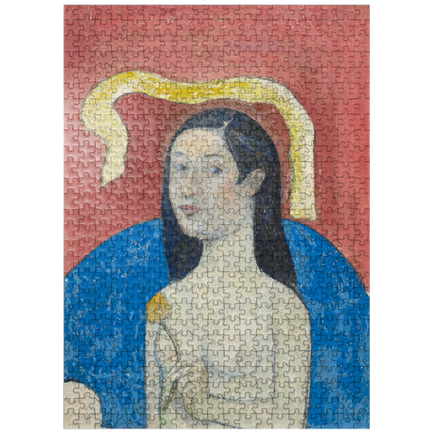 puzzleplate Portrait of the Artists Mother Eve ca. 1889-1890 by Paul Gauguin 500 Jigsaw Puzzle
