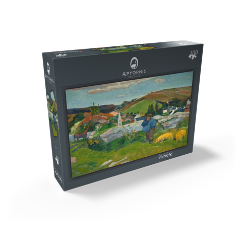 The Swineherd 1888 by Paul Gauguin 100 Jigsaw Puzzle box view1