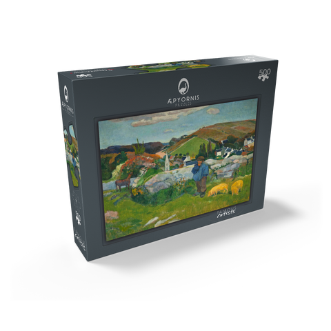 The Swineherd 1888 by Paul Gauguin 500 Jigsaw Puzzle box view1