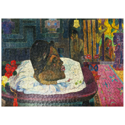 puzzleplate The Royal End (Arii Matamoe) 1892 by Paul Gauguin 500 Jigsaw Puzzle