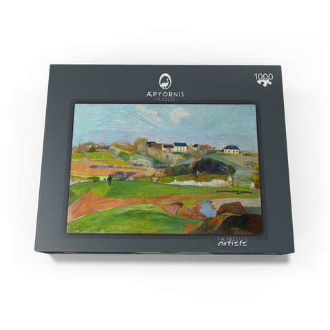 Landscape at Le Pouldu (1890) by Paul Gauguin 1000 Jigsaw Puzzle box view1