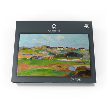 Landscape at Le Pouldu 1890 by Paul Gauguin 100 Jigsaw Puzzle box view1