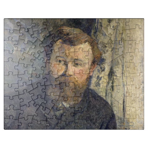 puzzleplate Paul Gauguins Portrait of Achille Granchi Taylor 1885 100 Jigsaw Puzzle