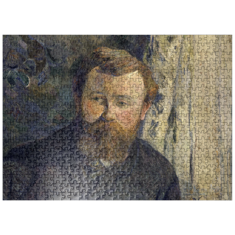 puzzleplate Paul Gauguins Portrait of Achille Granchi Taylor 1885 500 Jigsaw Puzzle