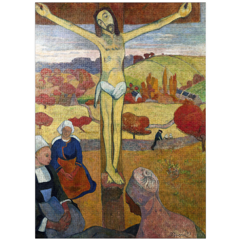 puzzleplate Paul Gauguin's The Yellow Christ (Le Christ jaune) (1886) 1000 Jigsaw Puzzle