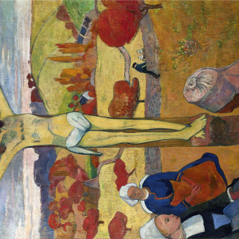 Paul Gauguin's The Yellow Christ (Le Christ jaune) (1886) 1000 Jigsaw Puzzle 3D Modell
