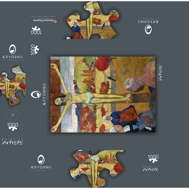Paul Gauguin's The Yellow Christ (Le Christ jaune) (1886) 1000 Jigsaw Puzzle box 3D Modell
