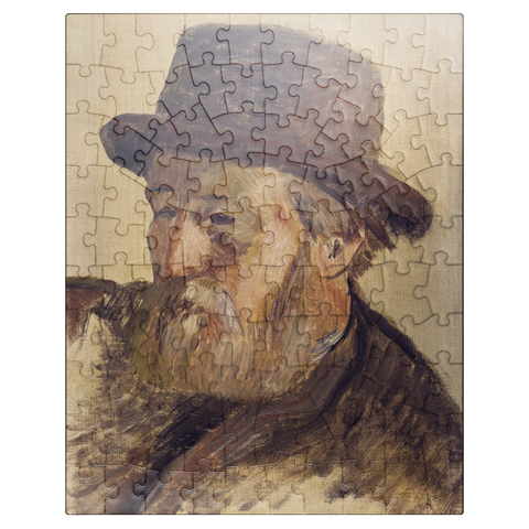 puzzleplate Paul Gauguins Portrait of a Man 1880 100 Jigsaw Puzzle
