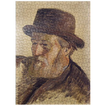 puzzleplate Paul Gauguins Portrait of a Man 1880 500 Jigsaw Puzzle