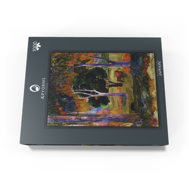 Paul Gauguin's Landscape with a Pig and a Horse (1903) 1000 Jigsaw Puzzle box view1