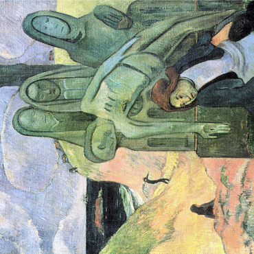 Paul Gauguin's The Green Christ (1889) 1000 Jigsaw Puzzle 3D Modell