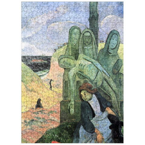 puzzleplate Paul Gauguins The Green Christ 1889 500 Jigsaw Puzzle