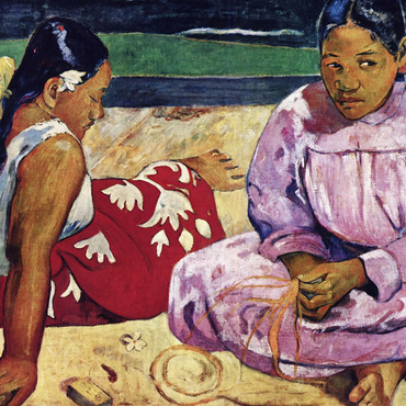 Paul Gauguin's Tahitian Women on the Beach (1891) 1000 Jigsaw Puzzle 3D Modell