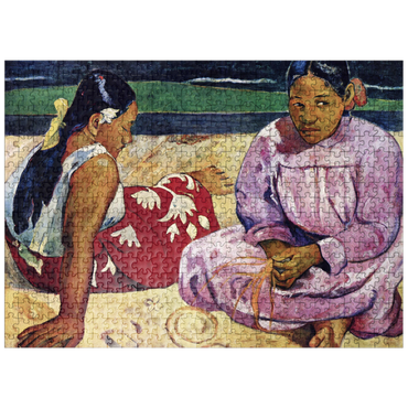 puzzleplate Paul Gauguins Tahitian Women on the Beach 1891 500 Jigsaw Puzzle