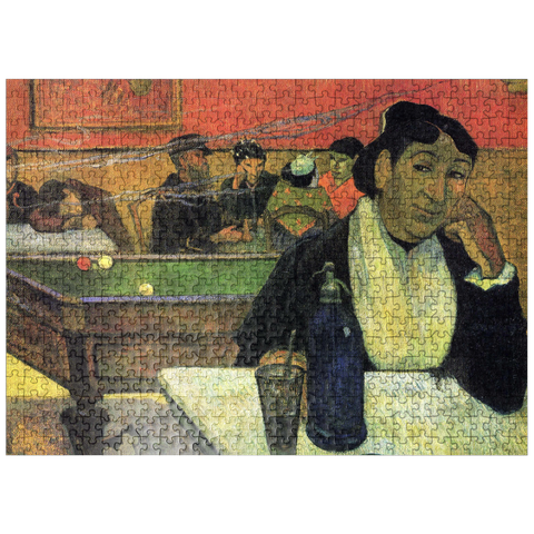 puzzleplate Paul Gauguins Night café Arles 1888 500 Jigsaw Puzzle
