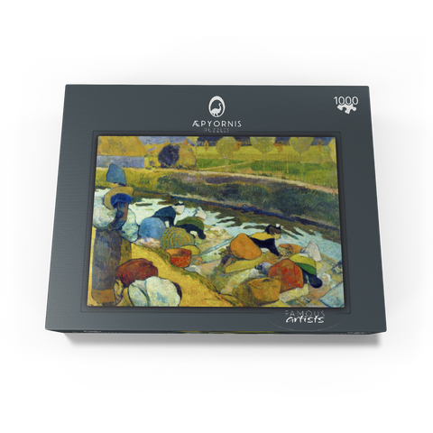 Paul Gauguin's Washerwomen (1888) 1000 Jigsaw Puzzle box view1
