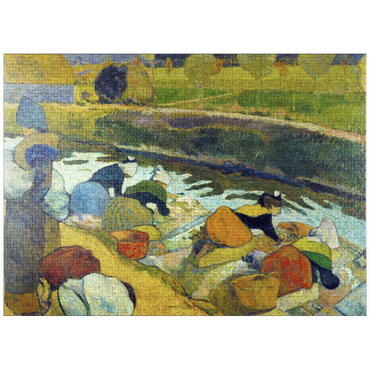 puzzleplate Paul Gauguin's Washerwomen (1888) 1000 Jigsaw Puzzle
