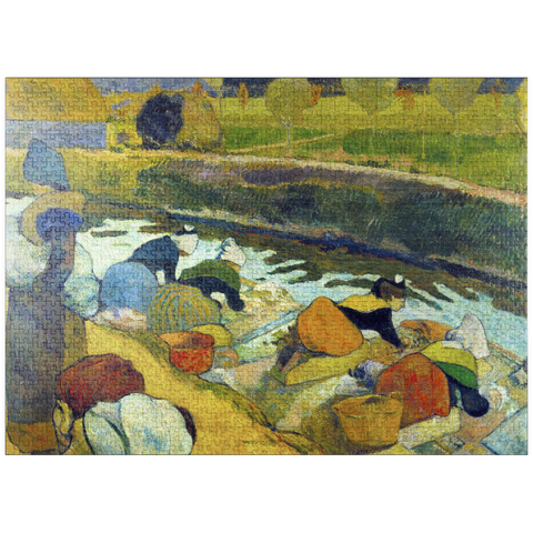 puzzleplate Paul Gauguin's Washerwomen (1888) 1000 Jigsaw Puzzle