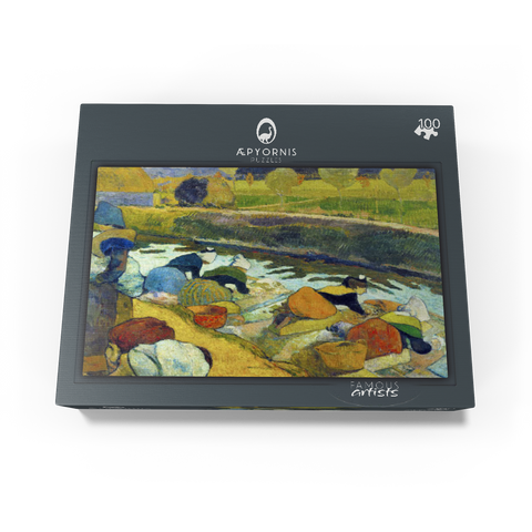 Paul Gauguins Washerwomen 1888 100 Jigsaw Puzzle box view1