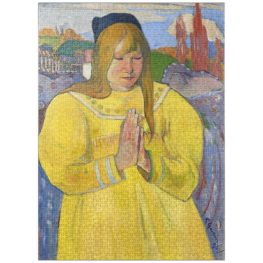 puzzleplate Paul Gauguin's Young Christian Girl (1894) 1000 Jigsaw Puzzle
