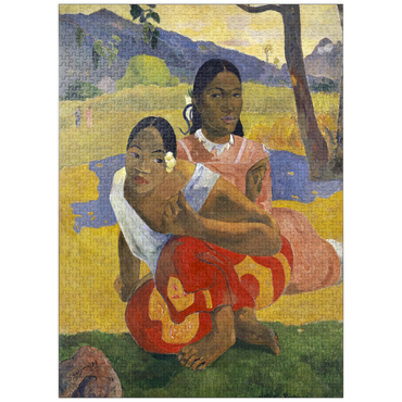 puzzleplate Paul Gauguin's When Will You Marry? (1892) 1000 Jigsaw Puzzle