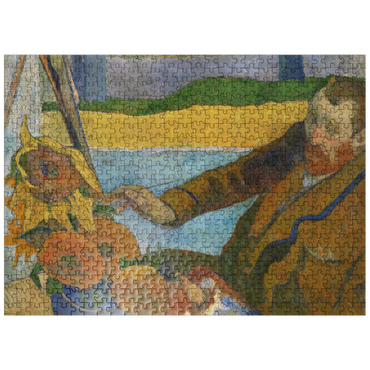 puzzleplate Paul Gauguins The Painter of Sunflowers 1888 500 Jigsaw Puzzle