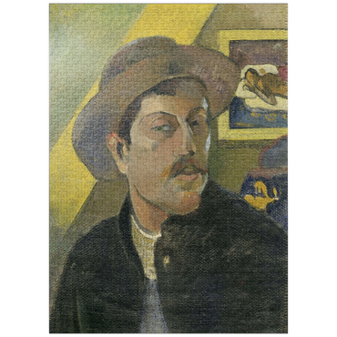 puzzleplate Paul Gauguin's Self-Portrait in a Hat (1893) 1000 Jigsaw Puzzle