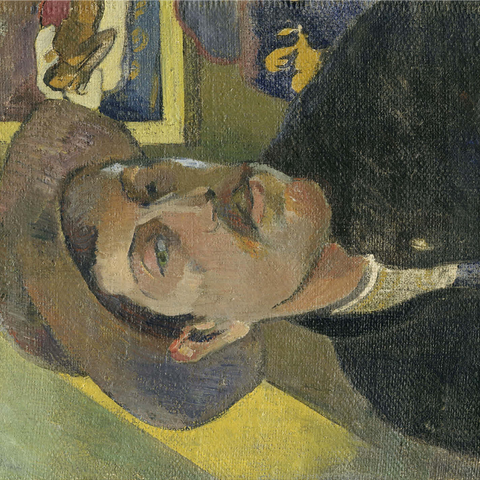 Paul Gauguin's Self-Portrait in a Hat (1893) 1000 Jigsaw Puzzle 3D Modell
