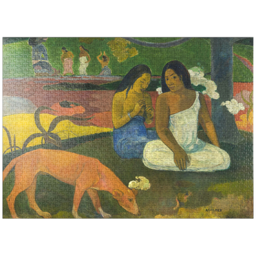 puzzleplate Paul Gauguin's Arearea (1892) 1000 Jigsaw Puzzle