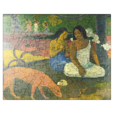 puzzleplate Paul Gauguins Arearea 1892 100 Jigsaw Puzzle