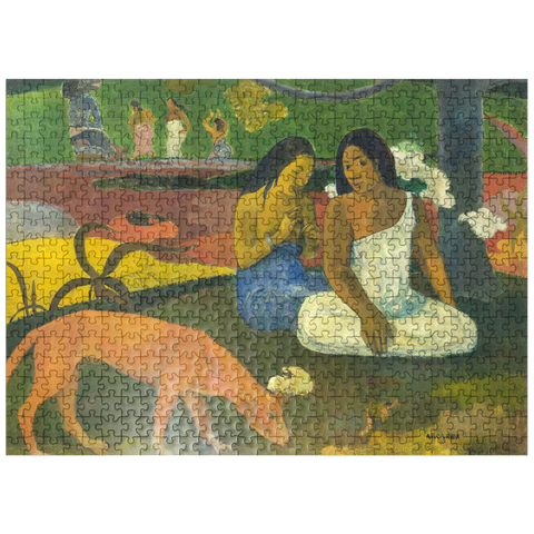 puzzleplate Paul Gauguins Arearea 1892 500 Jigsaw Puzzle