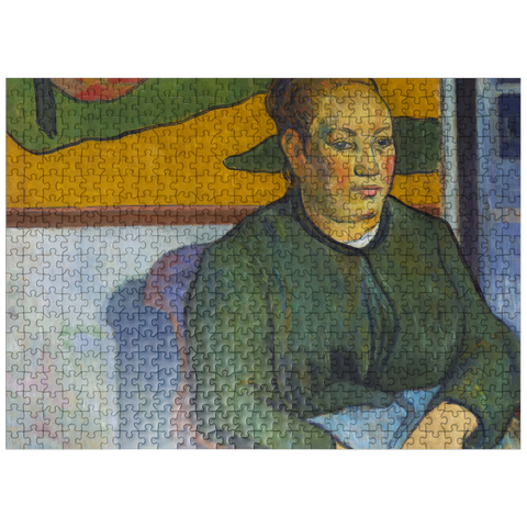 puzzleplate Paul Gauguins Madame Roulin 1888 500 Jigsaw Puzzle