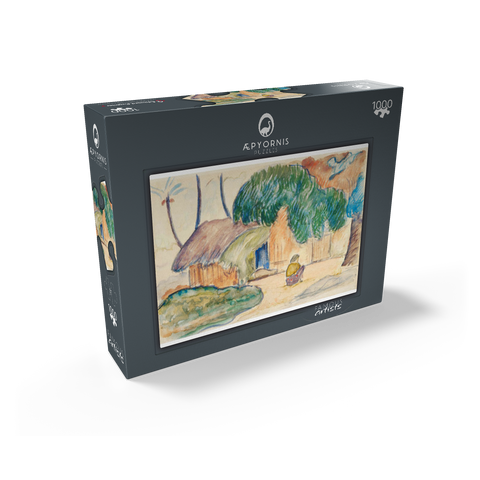 Tahitian Hat (ca. 1891-1893) by Paul Gauguin 1000 Jigsaw Puzzle box view1