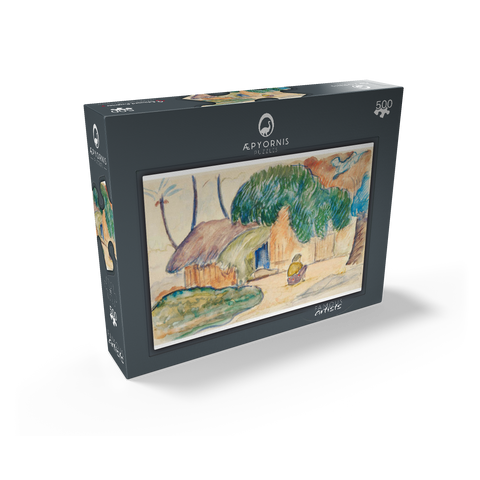 Tahitian Hat ca. 1891-1893 by Paul Gauguin 500 Jigsaw Puzzle box view1