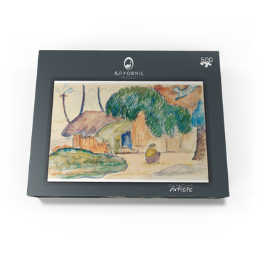 Tahitian Hat ca. 1891-1893 by Paul Gauguin 500 Jigsaw Puzzle box view1