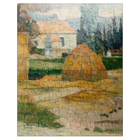puzzleplate Paul Gauguins Landscape near Arles 1888 100 Jigsaw Puzzle