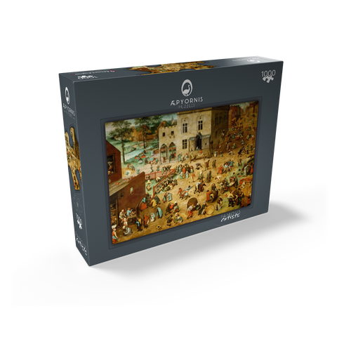 Children's Games, 1560, by Pieter Bruegel the Elder 1000 Jigsaw Puzzle box view1