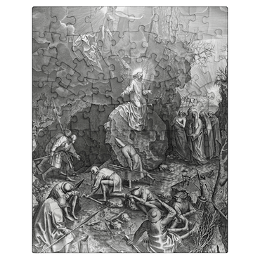 puzzleplate The Resurrection of Christ 1560 by Pieter Bruegel the Elder 100 Jigsaw Puzzle